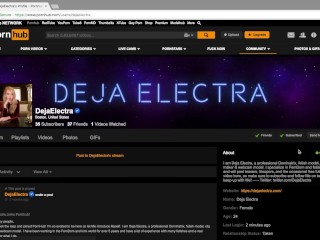 Deja Electra Intro For DommeAddiction