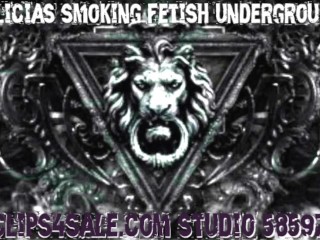 Delicia's Smoking Fetish Underground