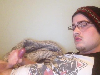 Did Not Mean To Cum on My Face! Lol. Accidental Self Facial
