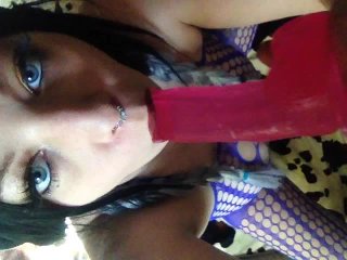 Dildo Deepthroat BJ