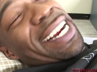 Dirty blonde Katarina Kat taking big black dick