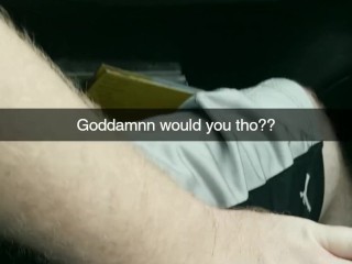 Driving with my cock rock hard!