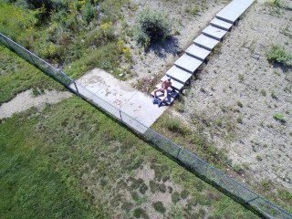 Drone caught me masturbating in public