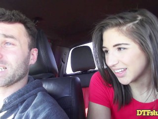 DTFSluts.com - Big Assed Abella Danger Has Her Pussy Wrecked in Public