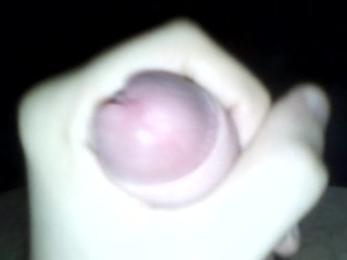 Edging Hard Uncircumcised Cock