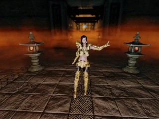 Elder Scrolls V Skyrim mmd Dance Marionette