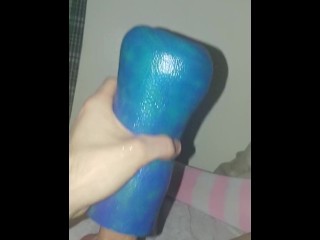 Femboy fucks lizard ass~ cums a lot 3