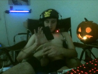 FIrst Halloween Orgasm... xD !!!!! Spooky... Trick or Treat!!!!