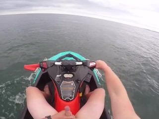 First time jet skiing (NAKED!!)