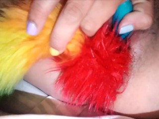 First video with my foxtail buttplug