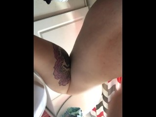 Fisting my tight pussy