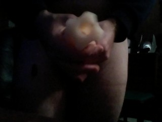 Fleshlight and Dripping Cum