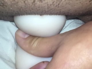 Ftm Transman Fucks Pocket Ass with T Cock and Cums Inside