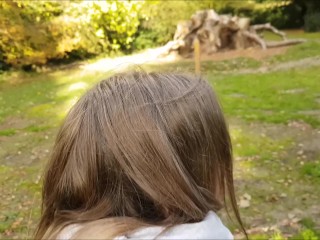 Fuck Me on the Bench in the Nature Park