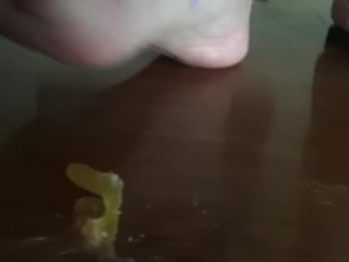 Gummy worms must die Foot Fetish
