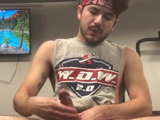 Gym Jerk & Cumshot