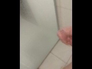 Handjob in the shower