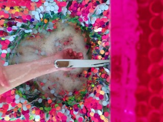 Hands fetish: Washing my hands and listening to 70's porn soundtrack