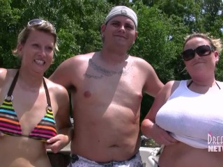 Hanging Out Topless Lake Of The Ozarks