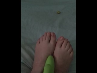 High heels tease and erotic foot massage