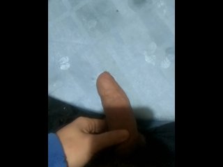 Hitting my dick on table