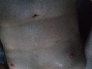 Huge cumshot