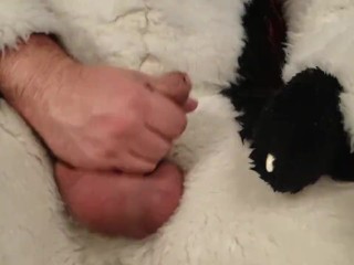 HUGE Pumped Balls Fursuit Cumshot FULL VIDEO