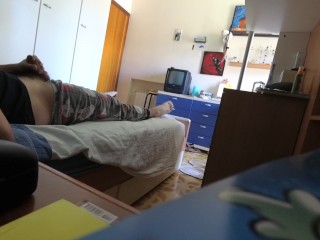 i caught my hot stepbrother watching porn (again)