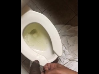 I had to take a piss