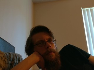 I lay down in bed with you while you masturbate then I get up and leave