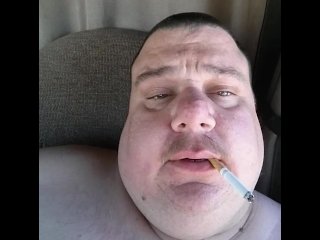 im a bored fat guy masturbating