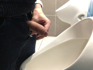 Imagine that you're a fly spying on me taking a piss