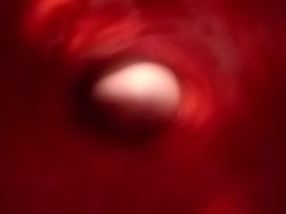 Inside view internal creampie fucksleeve