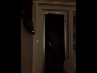 Jacking off on vacation