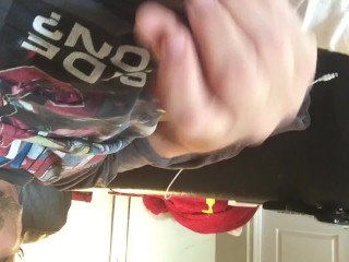 Jacking off & Tasting my cum