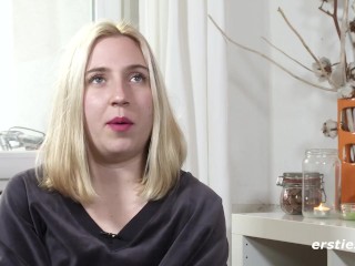 Jane Lotions Her Tasty Pussy then Works Vibrator on her Clit