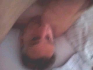 Jerking-off and cumming right into my mouth