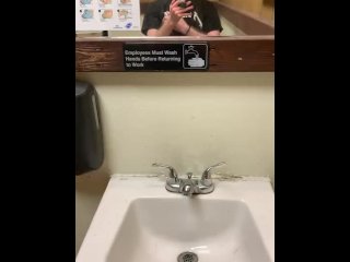Jerking off at work and. Almost got caught