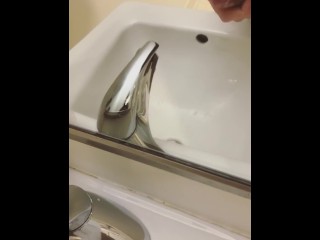 Jerking off at work