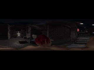 Jessica Rabbit getting fucked in the alley outside her club