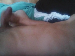 just jerking off quick in the AM