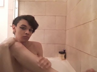 Kerri Bathing