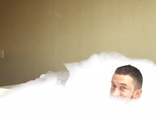 Lawrence London in the bath