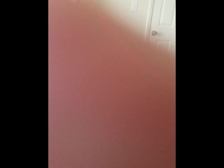 laying in bed bored and horny . . . .