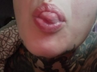 Let me lick your clit like this