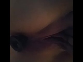 Losing my Anal Virginity to my toy