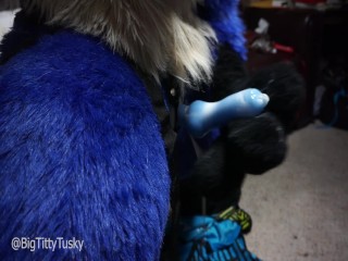 Lucario Filling up a Condom until it Leaks Everywhere