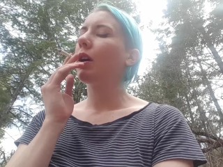 Lux Lives Smoking in Nature