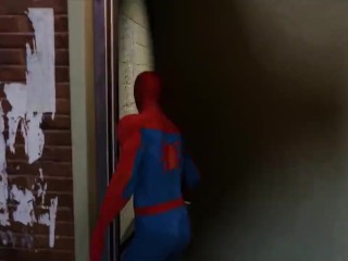 Marvel Comics Spider-Man Episode 1 Swinging around the city