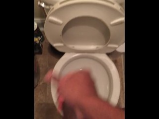 Masturbating in my neighbors bathroom